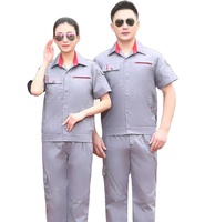 Vêtements de travail haute visibilité en polyester, manches courtes, respirants, unisexes, pour la réparation automobile, la soudure, avec logo personnalisé, vente en promotion