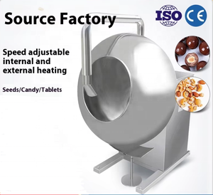 เครื่องเคลือบเม็ดยา ODIN 220V พร้อมระบบอบแห้งและขัดเงา สำหรับถั่วเหลือง ข้าวโพด ข้าวสาลี ถั่ว แป้ง ผลไม้ น้ำตาล เคลือบฟิล์ม - Product Image 2