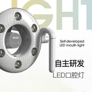 เก้าอี้ทันตกรรมไฟฟ้า R4 DSD พร้อมปากแตรเซรามิกและแผงควบคุมดิจิตอลสำหรับการรักษาฟันอย่างมืออาชีพ - Product Image 5