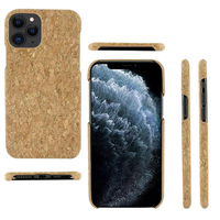LeYi Nouveau modèle Étui de téléphone portable en bois de liège biodégradable et résistant aux chocs avec logo personnalisé pour iPhone 14 17 Pro Max