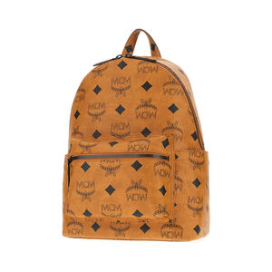 <b>Backpack</b> Realized in Coated Pebble Synthetic Leather Characterized by Maxi Visetos Print on the Entire Surface. -Leather Han - Product Image 2