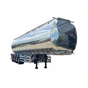 Semirremolque Cisterna de Transporte de Combustible Inflamable de Aluminio de 60M3 de Mayor Capacidad con 4 Ejes - Product Image 1
