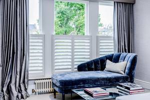 Vente directe d'usine Volets de fenêtre en PVC durable Volets de <span class=keywords><strong>baie</strong></span> Volets de plantation en PVC - Product Image 6