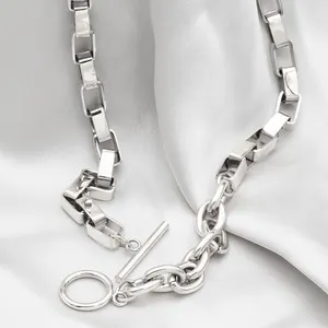 Stainless Steel Chain Fashion Jewelry Necklaces Western Jewelry Stainless Steel