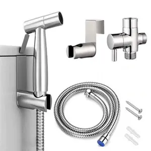 Badkamer Water Wc Kraan Jet Moslim Douche Shattaf Bidet Set Hand Spuitpistool Toiletten