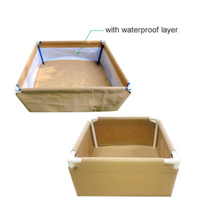 48 एल एक्स 48 डब्ल्यू एक्स 12 एच फैब्रिक फेल्ट गार्डन उठा हुआ ग्रो बेड, पौधों के लिए जीवित मिट्टी का ग्रो बेड - Product Image 2