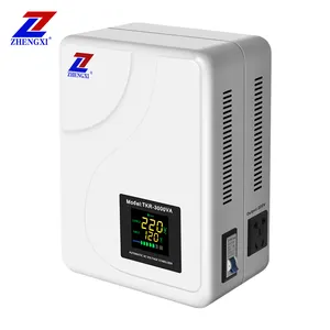 ZX TKR-5000VA monophasé AVR 220v LCD intelligent automatique stabilisateur de tension ca régulateur de stabilisateur de tension intérieur