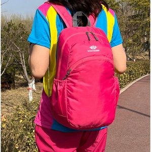 Ultralight 20L Polyester Sport Foldable <b>Backpack</b> <b>Waterproof</b> Lightweight Hiking Collapsible Bag - Product Image 6