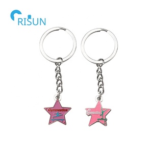 Niveaux personnalisés Acrobatie Gymnastique Gymnastique Faisceau Exercice Paillettes Porte-clés Porte-clés Porte-clés Gymnastique personnalisé Porte-clés - Product Image 5
