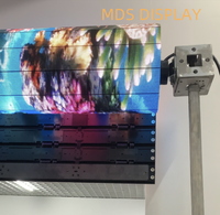Écran LED interactif pliable et roulable MDS P1.9 pour intérieur, étanche, flexible, pour ascenseur, mariage, film, concert