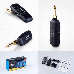 Sistema Inalámbrico para Guitarra JOYO JW-02 de 5.8GHz, Transmisor y Receptor Inalámbricos Plug and Play para Guitarra Eléctrica, Bajo y Amplificador - Product Image 4