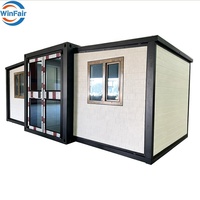 Villa Modulaire Préfabriquée WinFair de 10 pieds avec Cuisine et Salle de Bain pour Camping en Plein Air / Bureau Minier