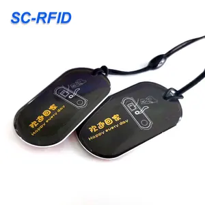 新产品EM4305 T5577芯片标签125khz-可重写接近ID Clon key chia C-opy徽章复印机钥匙扣RFID复印机