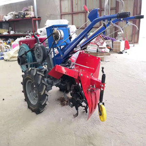 Mini-trancheuse pour tracteur, couleur rouge, facile à utiliser, pour jardinage, avec boîte de vitesses intégrée. - Product Image 2