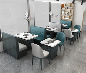 New Arrivals Restaurant Italen Restaurant <strong>Tables</strong> and Chairs Price Marble Hot <strong>Pot</strong> <strong>Table</strong> - Product Image 5