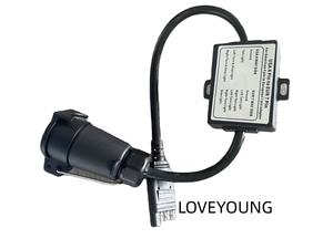 Nouveau coupleur de contrôleur en nylon USA 4 broches vers EUR 7 broches pour voitures avec connexion sécurisée - Product Image 4