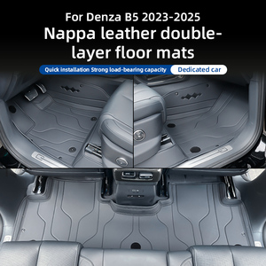 <span class=keywords><strong>Tapis</strong></span> de sol de <span class=keywords><strong>voiture</strong></span> en cuir de luxe pour Denza B5 2023-2025, personnalisés en usine, imperméables, nouvelle version améliorée, vente en gros - Product Image 3
