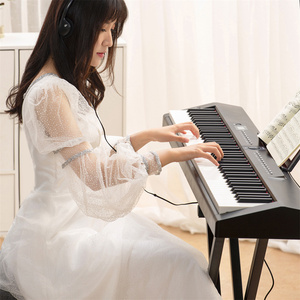 BDMUSIC <span class=keywords><strong>Pianoforte</strong></span> 88 tasti con MIDI e risposta al tocco digitale <span class=keywords><strong>Pianoforte</strong></span> tastiera scuola insegnamento orientale strumenti per la vendita - Product Image 3