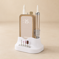 Vente en gros OEM, machine à ongles sans fil avec logo personnalisé, perceuse à ongles sans fil rechargeable, lime à ongles électrique professionnelle pour la beauté des ongles