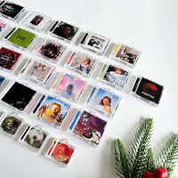 Porte-clés Mini Album CD Personnalisé Vente en Gros, Petit Boîtier Disque CD avec Emballage, Porte-clés Mini CD NFC Sur Mesure