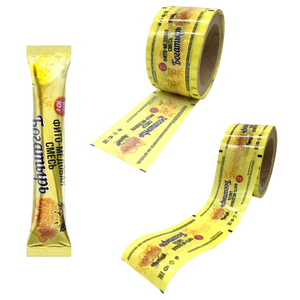 ม้วนฟิล์มสำหรับเครื่องดื่มฟิล์มแพ็คพลาสติกแบบนิ่มเสริมซองน้ำผึ้ง - Product Image 1