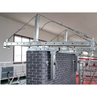 Plateforme suspendue électrique pour travaux de peinture, installation et maintenance sur bâtiments de grande hauteur