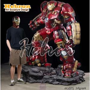 Figura <span class=keywords><strong>de</strong></span> Acción Personalizada <span class=keywords><strong>de</strong></span> Fábrica del Personaje Clásico <span class=keywords><strong>de</strong></span> Anime Iron Man <span class=keywords><strong>1</strong></span> 2 Mark44, Estatua <span class=keywords><strong>de</strong></span> <span class=keywords><strong>Hulk</strong></span> Buster para Decoración - Product Image 2