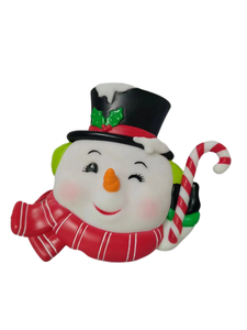 Décorations de Noël en plastique soufflé pour la maison, cadeaux de Noël, de Navidad, de Nouvel An, de fêtes, bonhomme de neige en plastique pour le jardin - Product Image 2