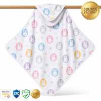 Envoltura para Bebé OEM/ODM, 100% Algodón, Certificación OEKO-TEX y BSCI, Precio de Fábrica, Envoltura Tejida con Capucha, Fabricante al por Mayor para Bebés