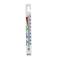 Wholesale Customized Wall Hanging Plastic Refrigerator Thermometer High Accuracy Indoor Hook Type for Cold Storage Freezer OEM