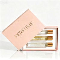 Boîte d'Emballage Personnalisée pour Flacon d'Huile de Parfum Roll-on, Petite Boîte d'Échantillon Testeur de Parfum en Carton Vide, Boîte Rigide pour Parfum à Bille