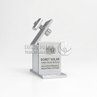 Support solaire pour toit plat, tuiles et mur, support de panneau solaire réglable pour balcon