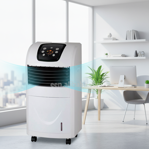 Aires Acondicionados Portátiles de Pie Hechos a Medida, Enfriador de Aire Pequeño de Plástico, Ahorro de Energía, 3 Velocidades, para Uso Doméstico y Hotelero - Product Image 1