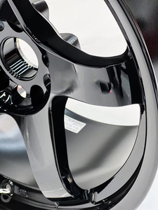 Nouvelles jantes forgées en alliage d'aluminium 6061-T6 RCSR NISMO LMGT4 <span class=keywords><strong>NOIR</strong></span> BRILLANT, PCD 114,3 mm, finition noire, design concave, 20 mm - Product Image 3