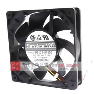 Ventilador de Refrigeración para Inversor Sanyo 9G1224M402 de 12 cm, CC 24 V, 0.08 A - Product Image 2