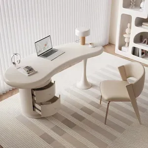 YENSTONE 살롱 작은 아름다움 책상 소형 가정 디자인 백색 행정상 사무실 책상 현대 컴퓨터 테이블