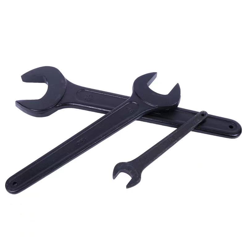 80 90 110 120mm Hot sale black Single open end wrench slogging spanner