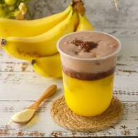 Polvo Sabor Plátano JAKIM HALAL de Alta Calidad 1kg/Paquete, Dulce para Té de Burbujas, Boba, Postres y Saborizante