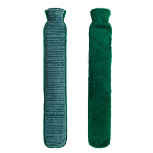 Vente chaude de haute qualité personnalisé en caoutchouc naturel longue <span class=keywords><strong>bouillotte</strong></span> avec <span class=keywords><strong>polaire</strong></span> - Product Image 2