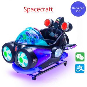 New Children Electric Coin Operated Spaceship Toy <b>Car</b> Airship Rocking <b>Machine</b> Toy Horse Game <b>Machine</b> - Product Image 3