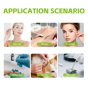 200 unidades <span class=keywords><strong>de</strong></span> hisopos <span class=keywords><strong>de</strong></span> algodón con mango <span class=keywords><strong>de</strong></span> papel, <span class=keywords><strong>cabeza</strong></span> redonda en espiral, visibles, en caja redonda, para maquillaje, <span class=keywords><strong>corrector</strong></span> e higiene profunda <span class=keywords><strong>de</strong></span> oídos - Product Image 5