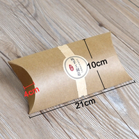 Boîte d'emballage en papier pliable facilement pour tarte aux pommes de qualité alimentaire