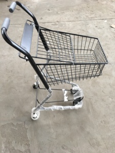 Carrito de Compras de Plástico de Alta Capacidad con Logotipo Personalizado, Movilidad Suave, Premium para Supermercado - Product Image 3