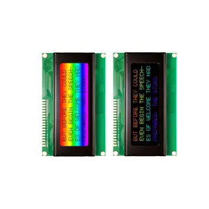 Schermo LCD a caratteri con modulo LCD a 18pin 98x60mm 2004 LCD 20x4 con retroilluminazione RGB