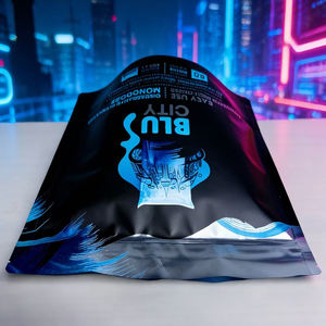 Sachet Doypack Personnalisé Imprimé avec Fermeture Éclair Standard, en Feuille d'Aluminium et Plastique, pour Emballage de Poudre de 200g - Product Image 3