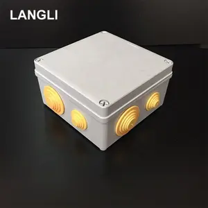 plastic design competitive price storage box waterproof and fireproof enclosure with led