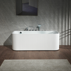 Baignoire portable autoportante pour salle de bain intérieure, idéale pour adultes - Product Image 5