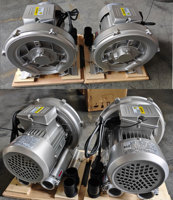 Souffleur régénératif 400W monophasé haute pression pour l'aquaculture et les bassins piscicoles