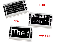 Full HD 7 Inch Screen Portable Digital Video Magnifier Electronic Low Vision Aid