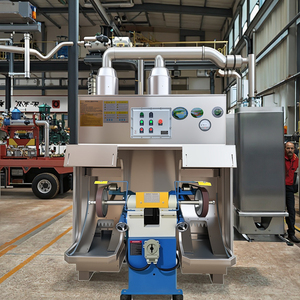 CHINCAN Machine de polissage à bande abrasive antidéflagrante pour pièces métalliques et en aluminium, avec collecteur de poussière humide intégré - Product Image 4